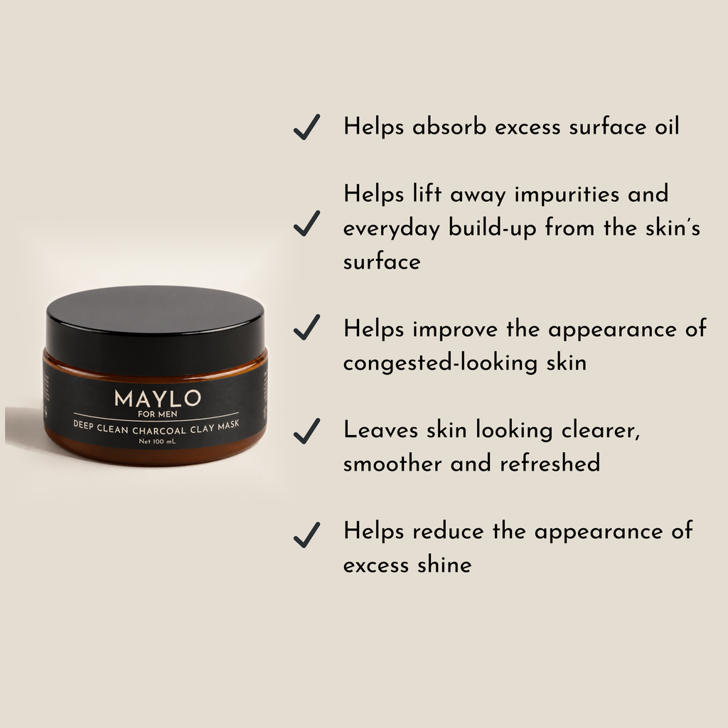 Maylo Deep Clean Charcoal Clay Mask