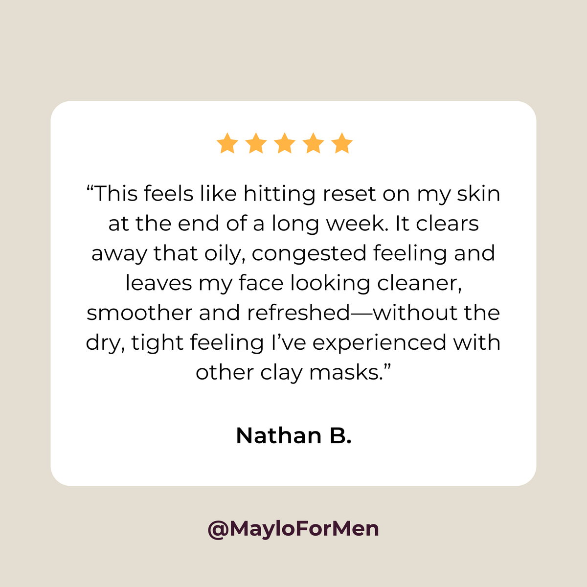Maylo Deep Clean Charcoal Clay Mask