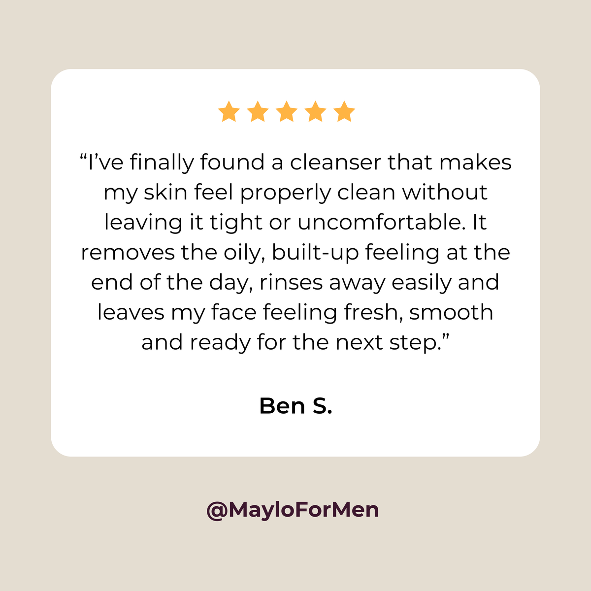 Maylo Daily Face Cleanser