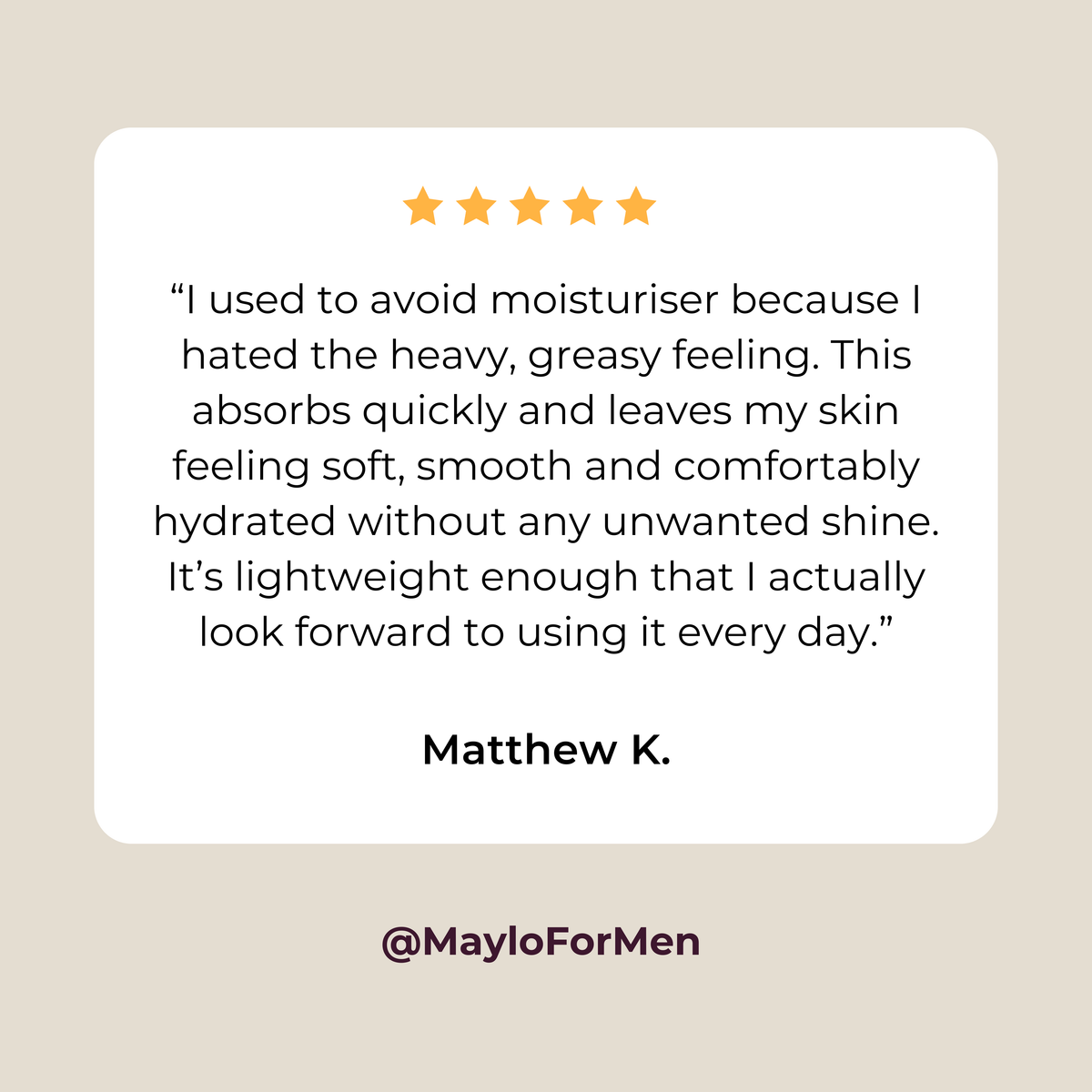 Maylo Daily Face Moisturiser