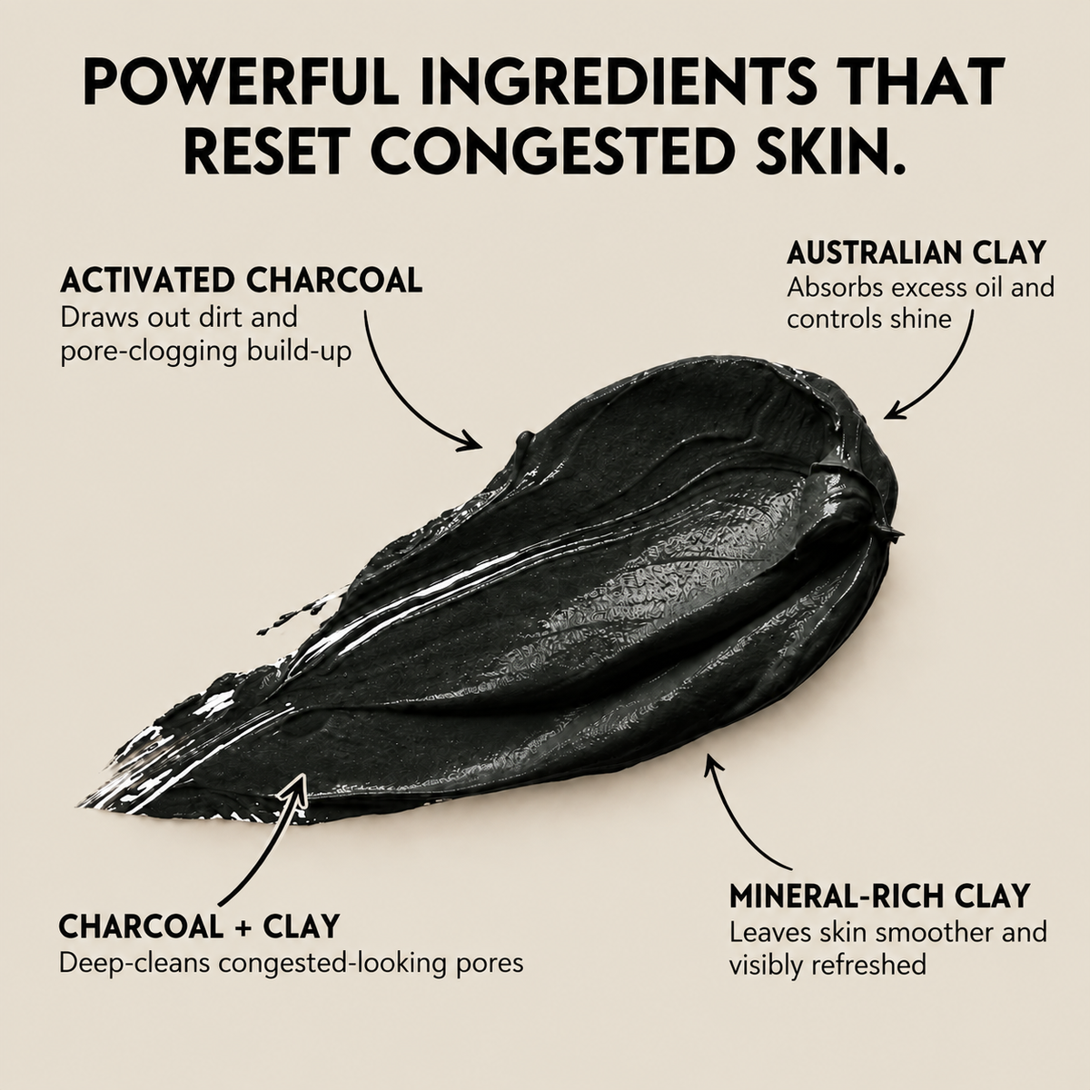 Maylo Deep Clean Charcoal Clay Mask